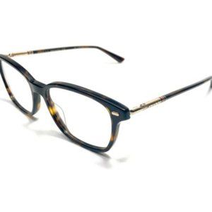 Gucci Men's Havana and Gold Eyeglasses!